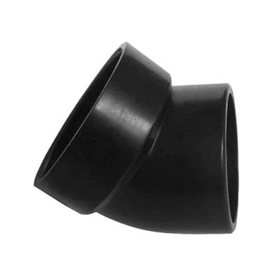 ABS ELBOW FITTING 45° X 1½IN BLACK