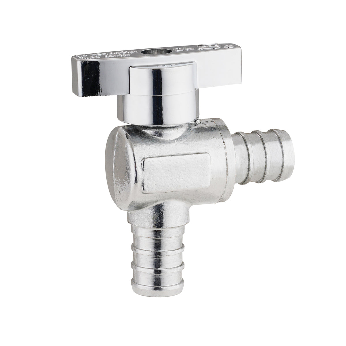 Quarter Turn PEX Angled Stop Valve
