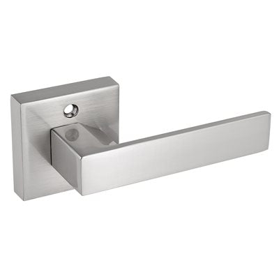 DOOR LOCK LEVER DUMMY SATIN NICKEL
