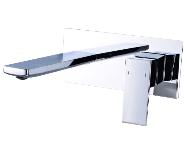 Wall Mounted Square Bathroom Faucets