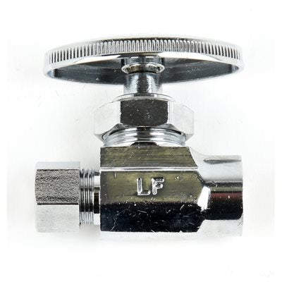 SWEAT MULTI TURN STRAIGHT STOP VALVE ½IN COPPER X 3 / 8IN OD