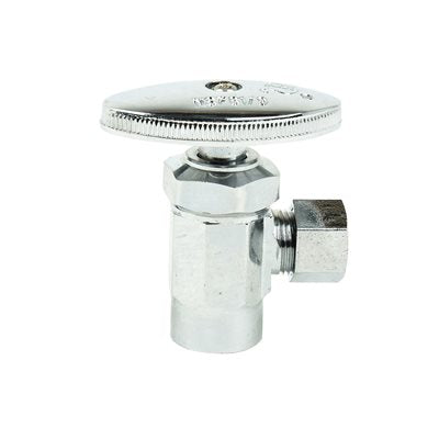 SWEAT MULTI TURN ANGLE STOP VALVE ½IN COPPER X 3 / 8IN OD