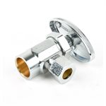 SWEAT MULTI TURN ANGLE STOP VALVE ½IN COPPER X 3 / 8IN OD