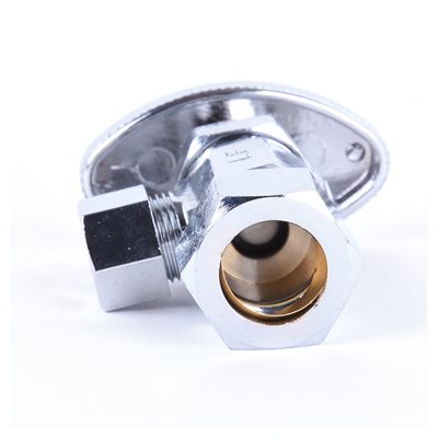COMPRESSION MULTI TURN ANGLE STOP VALVE 5 / 8IN OD X 3 / 8IN OD