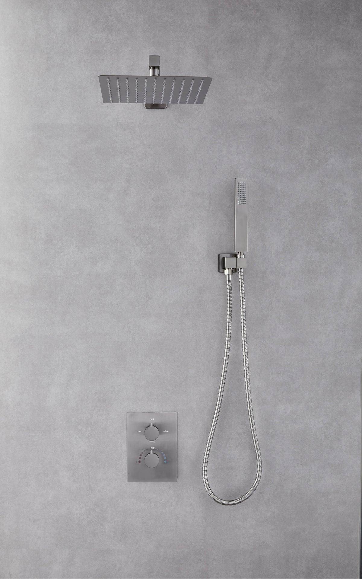 Full Thermostatic 2 Way Shower Sets 4 colors