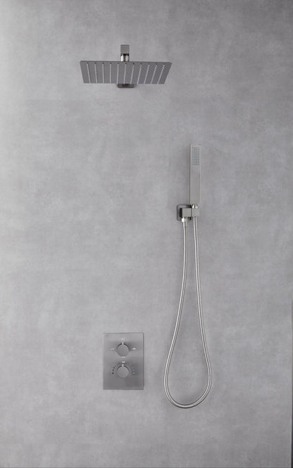 Full Thermostatic 2 Way Shower Sets 4 colors