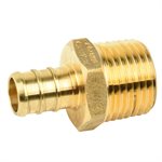 PEX MALE ADPT BARB TO MPT ½IN BARB X ½IN MPT