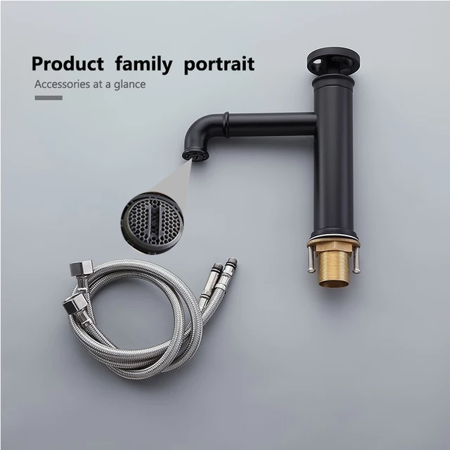 Industrial Style Bathroom Faucets 5 colors