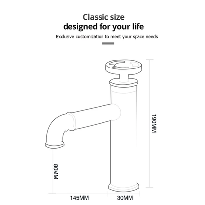 Industrial Style Bathroom Faucets 5 colors