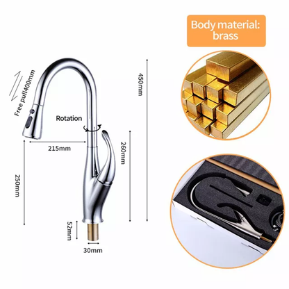 Pull Out Kitchen Faucets 4 colors