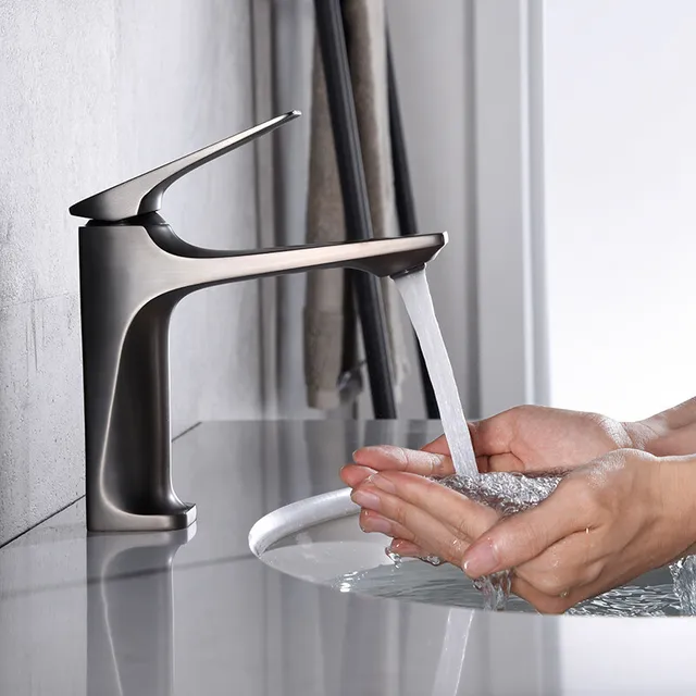 Vanity Faucets 6 colors Modern Square Design