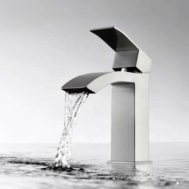Waterfall Vanity Faucets 4 colors