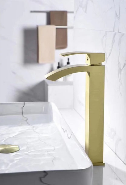 Waterfall Vessel Sink Bathroom Faucet 4 colors