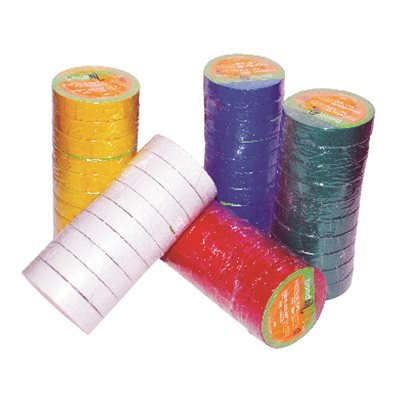 PVC ELECTRICAL TAPE 18MM X 20M RED 1 PIECE