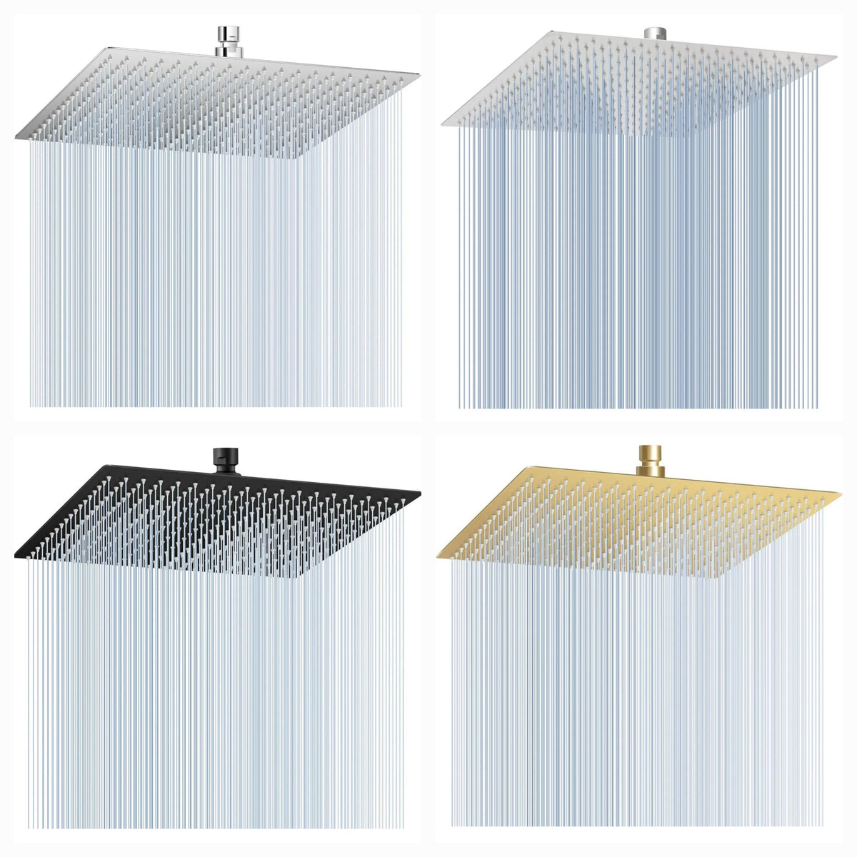 16inch Rainfall Shower Heads