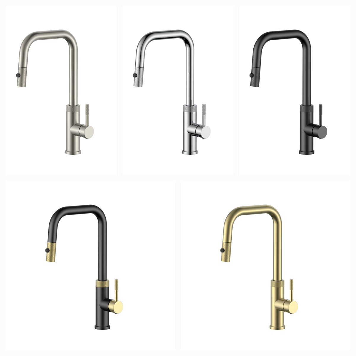 Pull Out Kitchen Faucets Single Hole ( 5 colors )