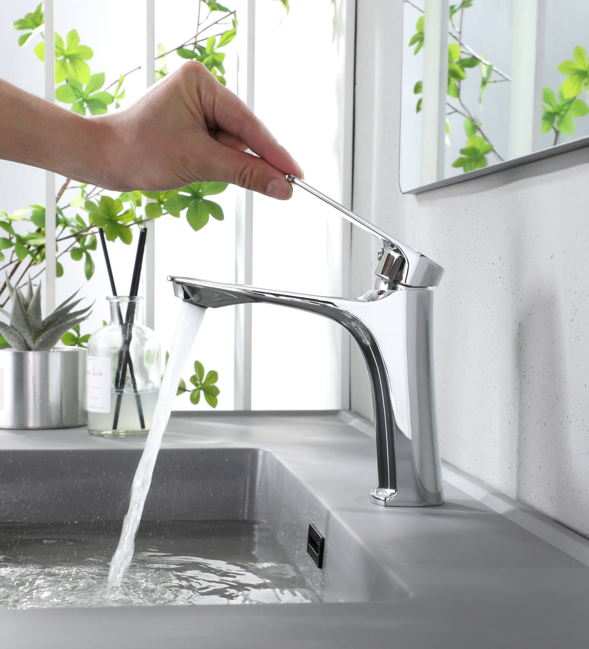 Vanity Faucets Single Hole (4 Colors)