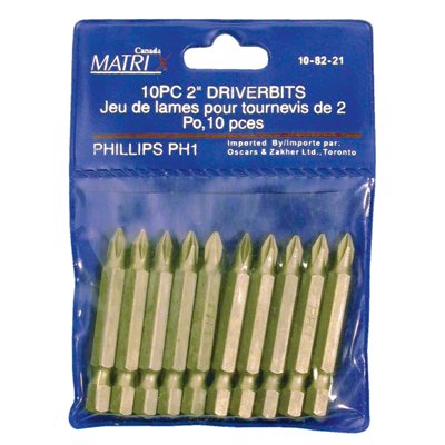 DRIVER BIT PH #1 -2IN