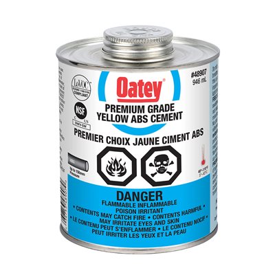 ABS CEMENT 946ML YELLOW
