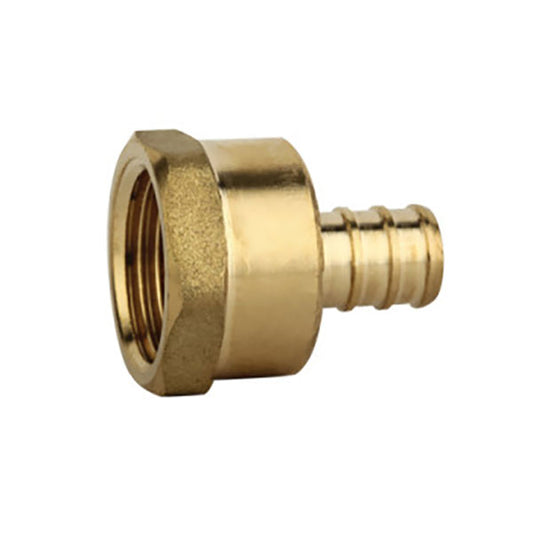 PEX x FPT Brass Adapter 1/2″ PEX x 1/2″ FPT