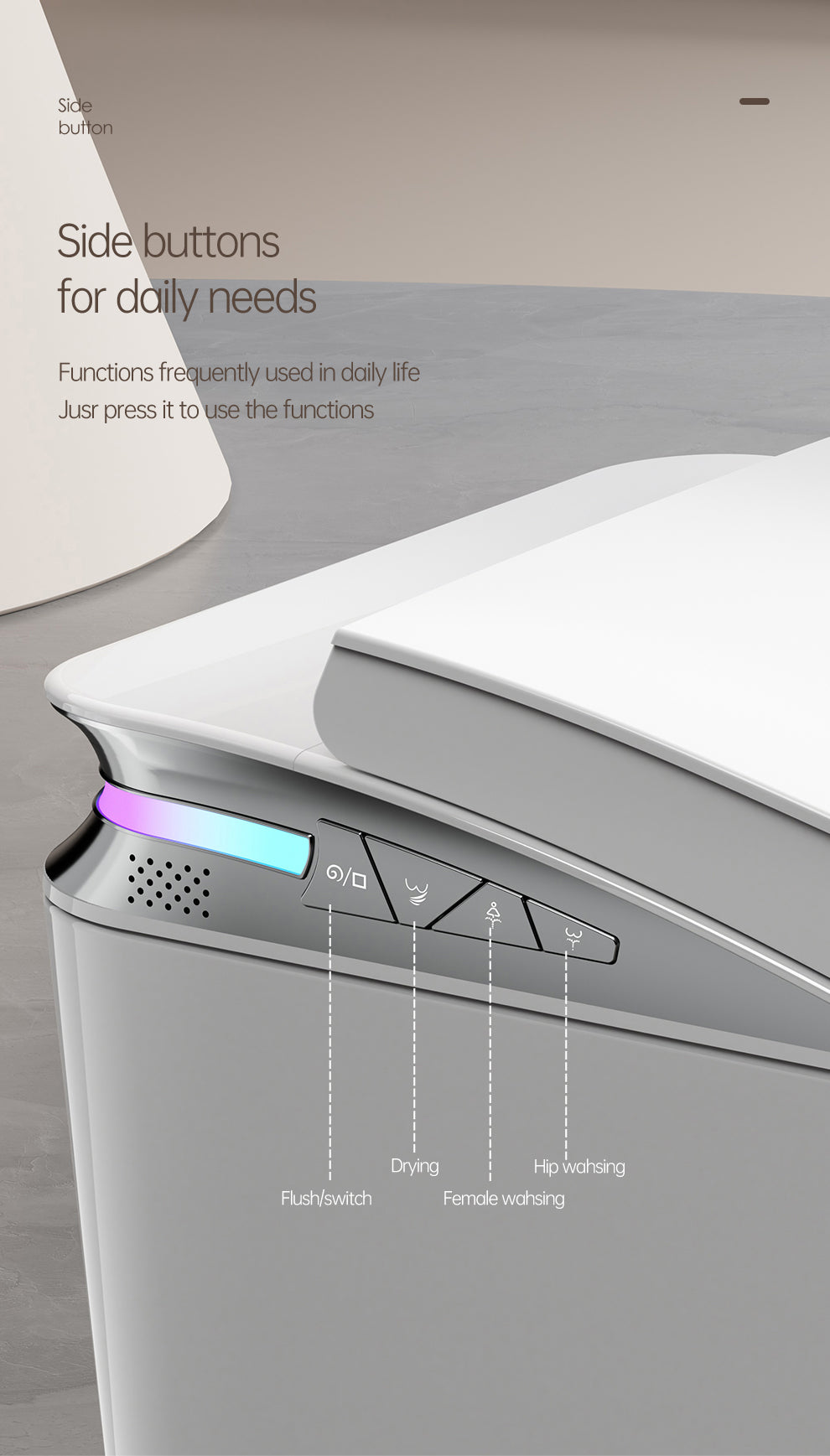 Smart Toilet-High Version