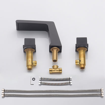 Widespread Faucet 2-Handle Bathroom Faucet with 3 Holes