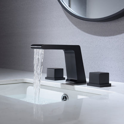 Widespread Faucet 2-Handle Bathroom Faucet with 3 Holes