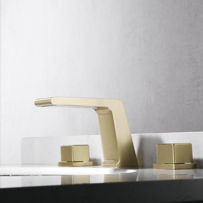 Widespread Faucet 2-Handle Bathroom Faucet with 3 Holes