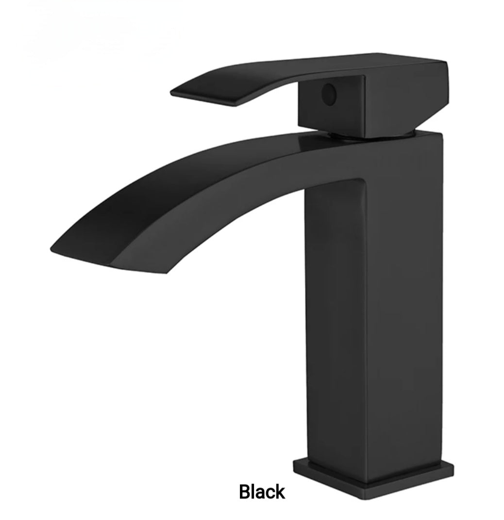 Waterfall Vanity Faucets 4 colors