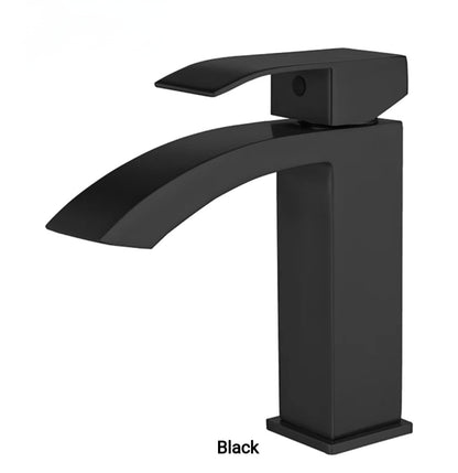 Waterfall Vanity Faucets 4 colors