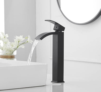 Waterfall Vessel Sink Bathroom Faucet 4 colors