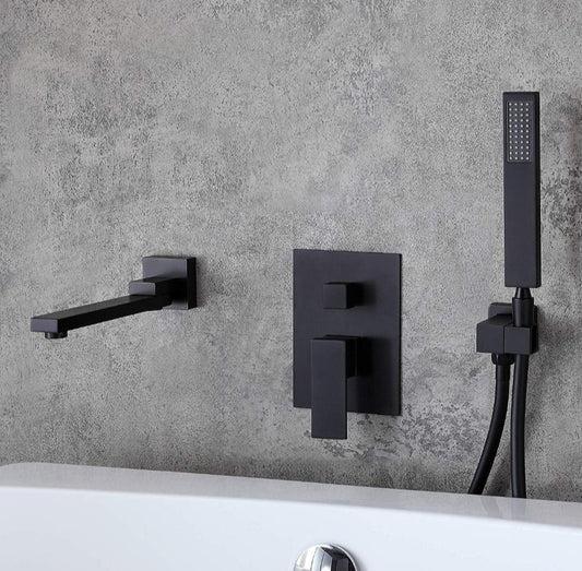 Wall Mounted Bathtub Faucets