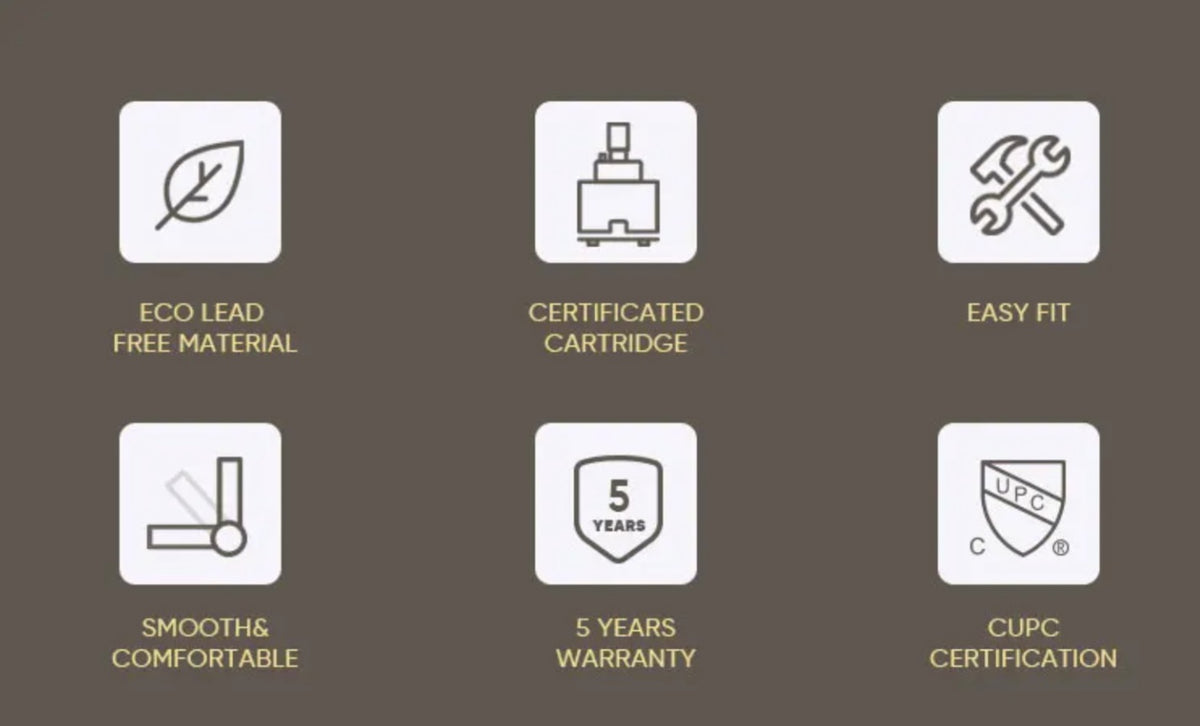 Pull Out Kitchen Faucets (5) Colors