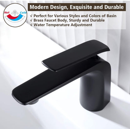Vanity Faucets Single Hole (4 colors )