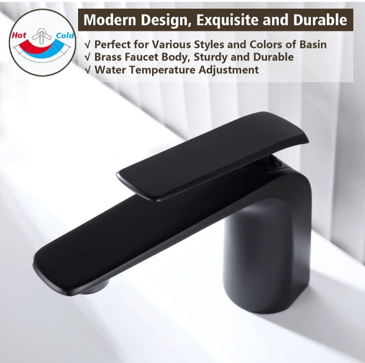 Vanity Faucets Single Hole (4 colors )