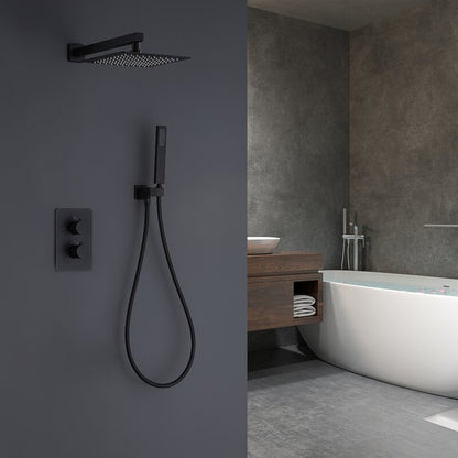 Full Thermostatic 2 Way Shower Sets 4 colors