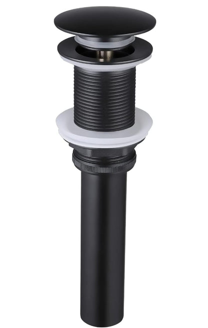 Pop-up Drain Without Overflow.