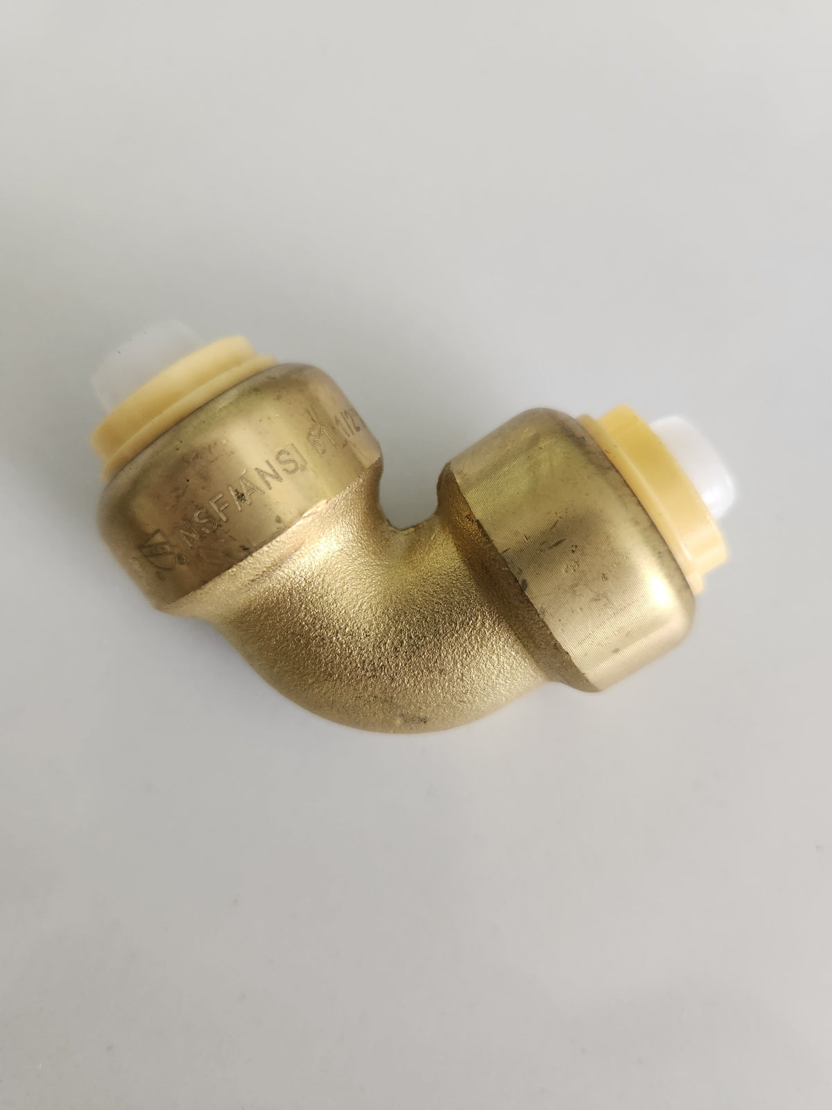 PUSH FIT ELBOW 90° ½IN X ½IN LEAD FREE