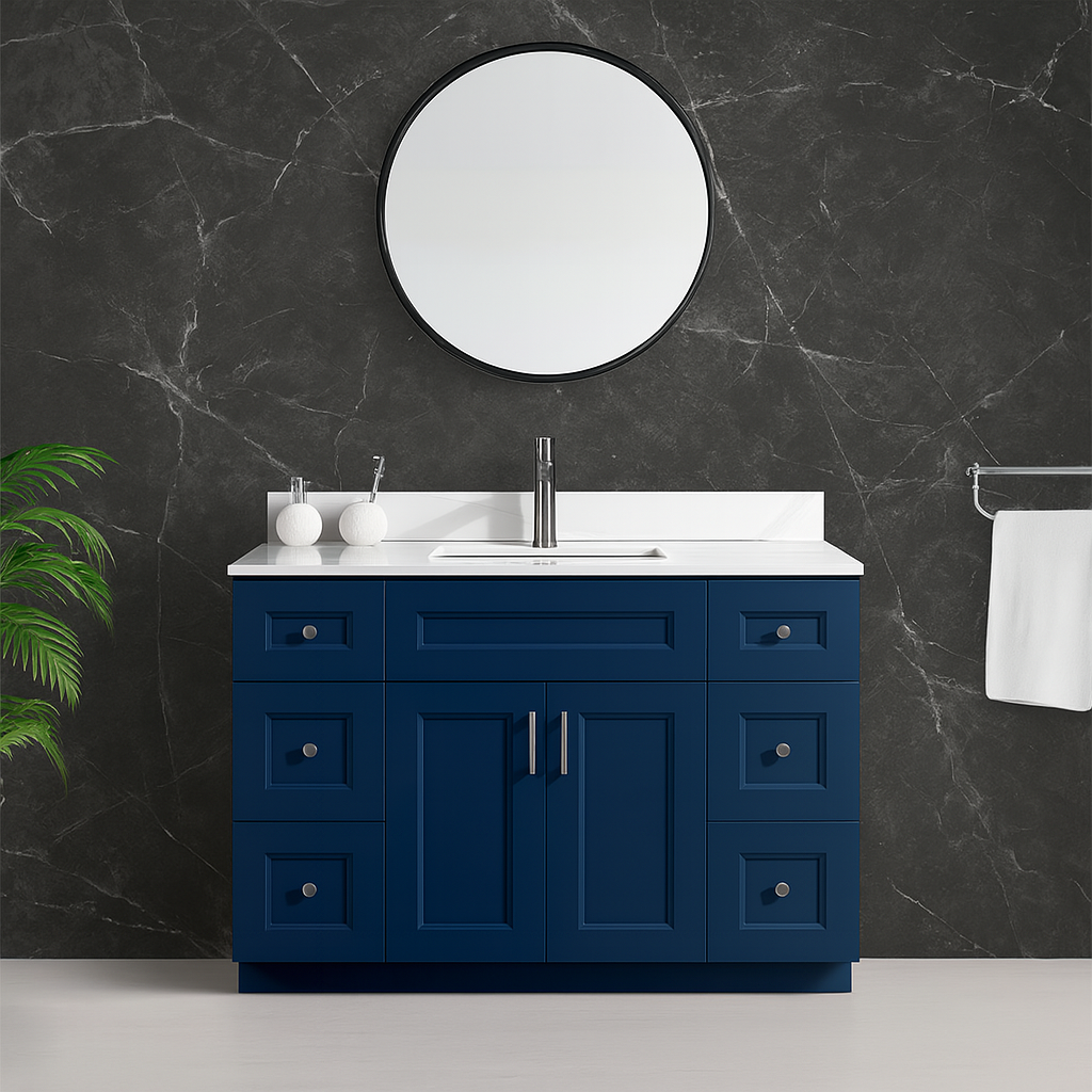 54'' Solid Wood - Single Sink