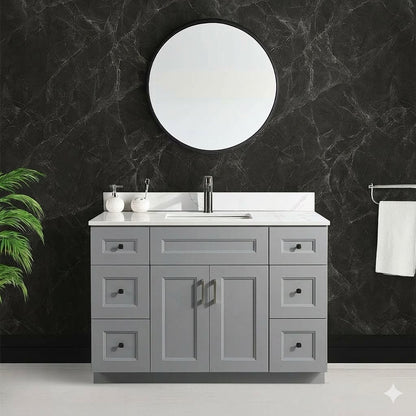 54'' Solid Wood - Single Sink