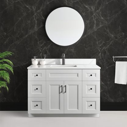 54'' Solid Wood - Single Sink