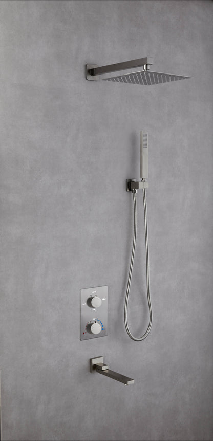 Thermostatic 3 Way Shower Systems 4 colors