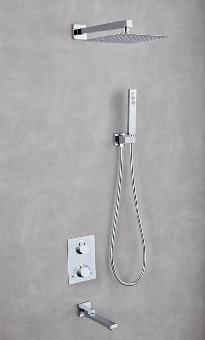 Thermostatic 3 Way Shower Systems 4 colors