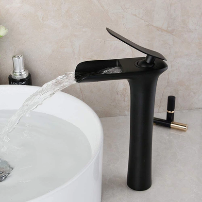Waterfall Vessel Sink Bathroom Faucets