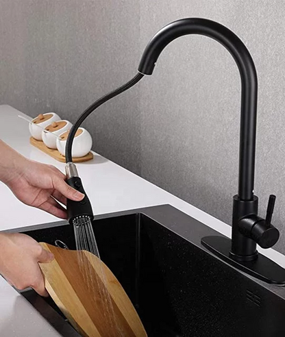 Pull Out Kitchen Faucets 1 or 3 hole Installation