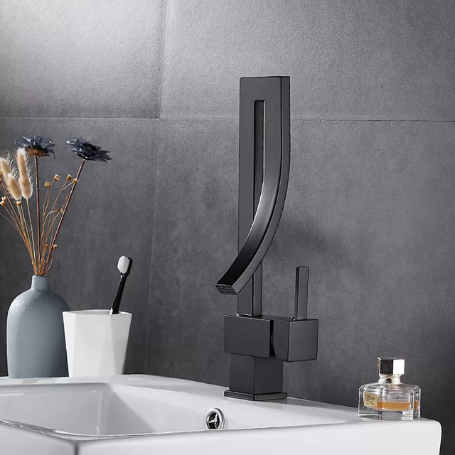 Bathroom Faucet Deck Mounted Single Hole