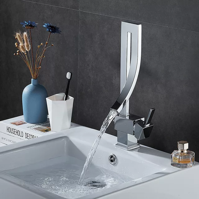 Bathroom Faucet Deck Mounted Single Hole