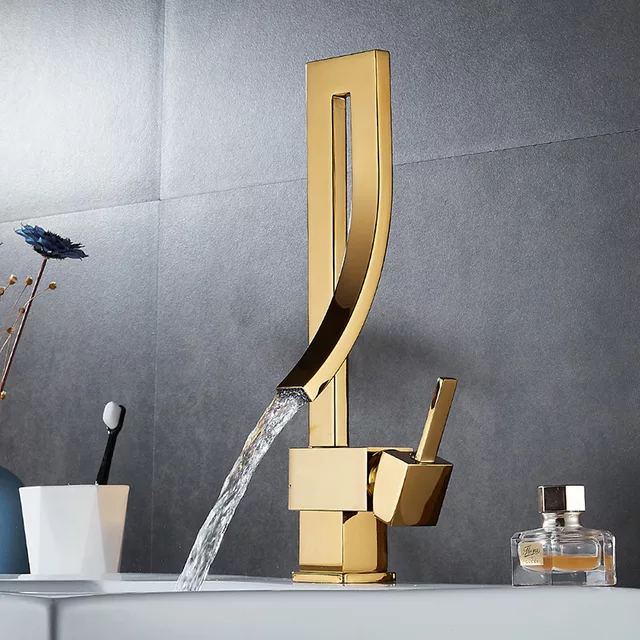 Bathroom Faucet Deck Mounted Single Hole