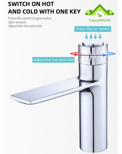 Waterfall Vanity Faucets Luxury Design