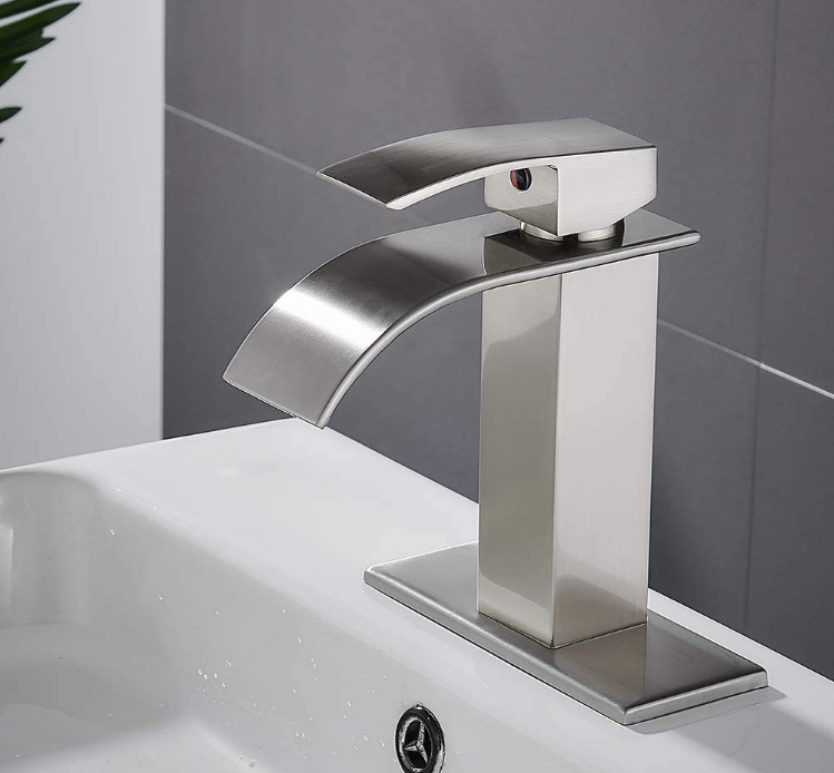 Waterfall 1 or 3 hole Bathroom Faucets